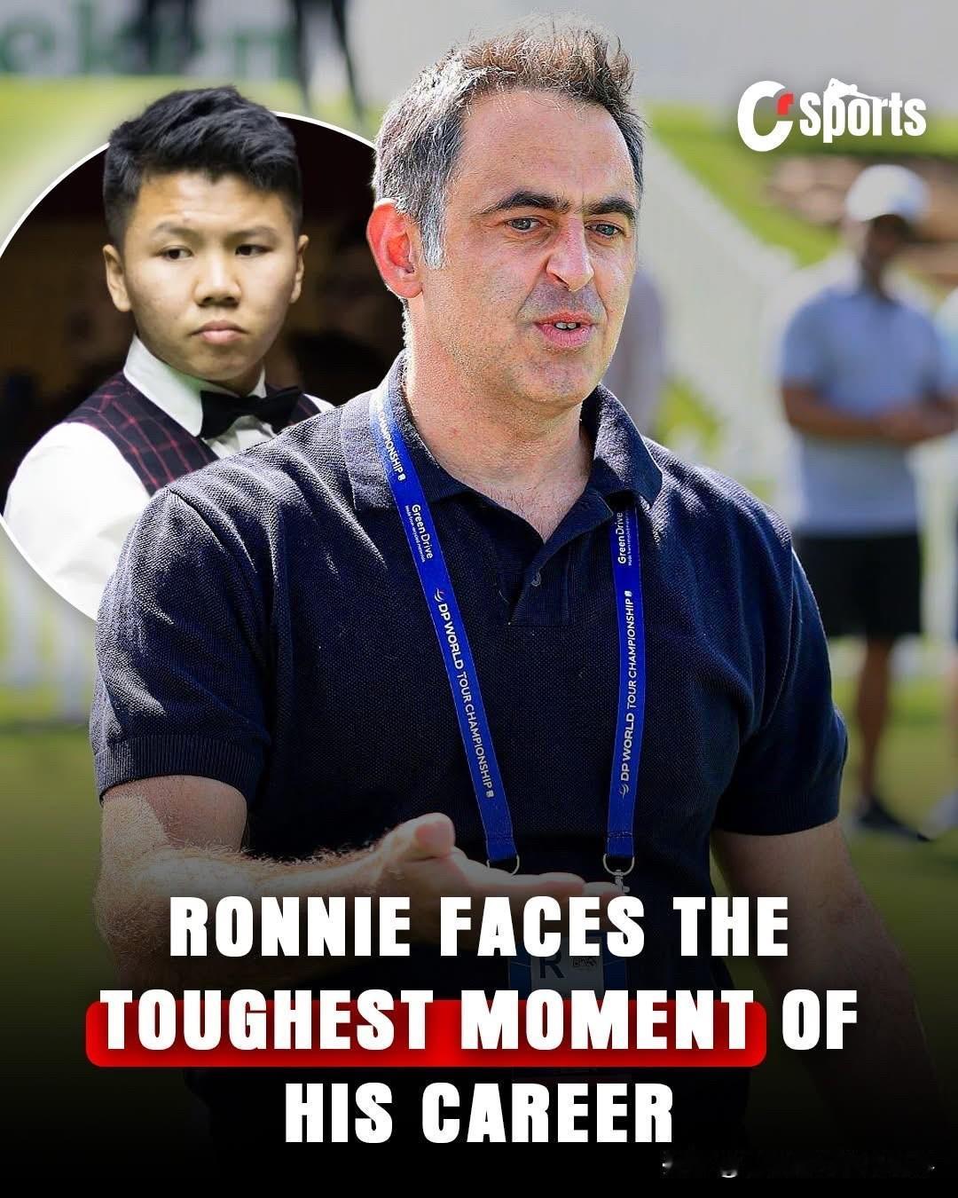 奥沙利文英锦赛首轮对阵周跃龙或许是他职业生涯中最重要的一战！今年奥沙利文以世