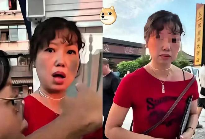 重庆红衣女就是旅游业的破坏者，也是苔藓般的顽疾！最近这个重庆拉人照相的红衣女是