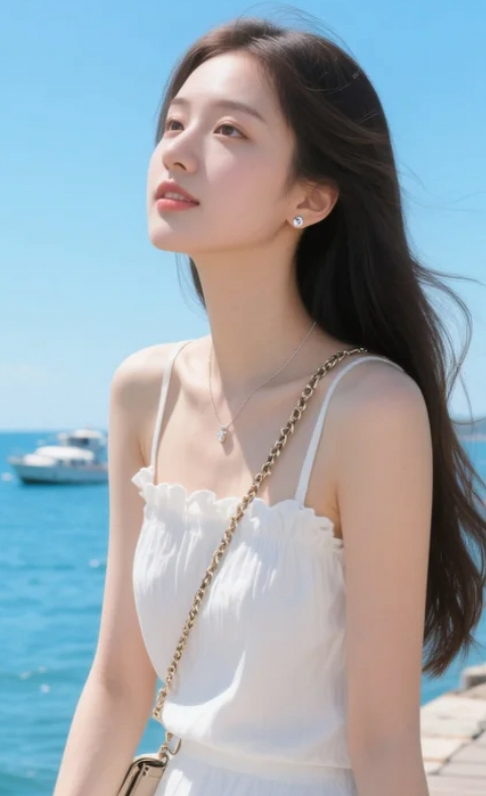你觉得我穿白裙子好看，还是碎花裙更好看？投票开始