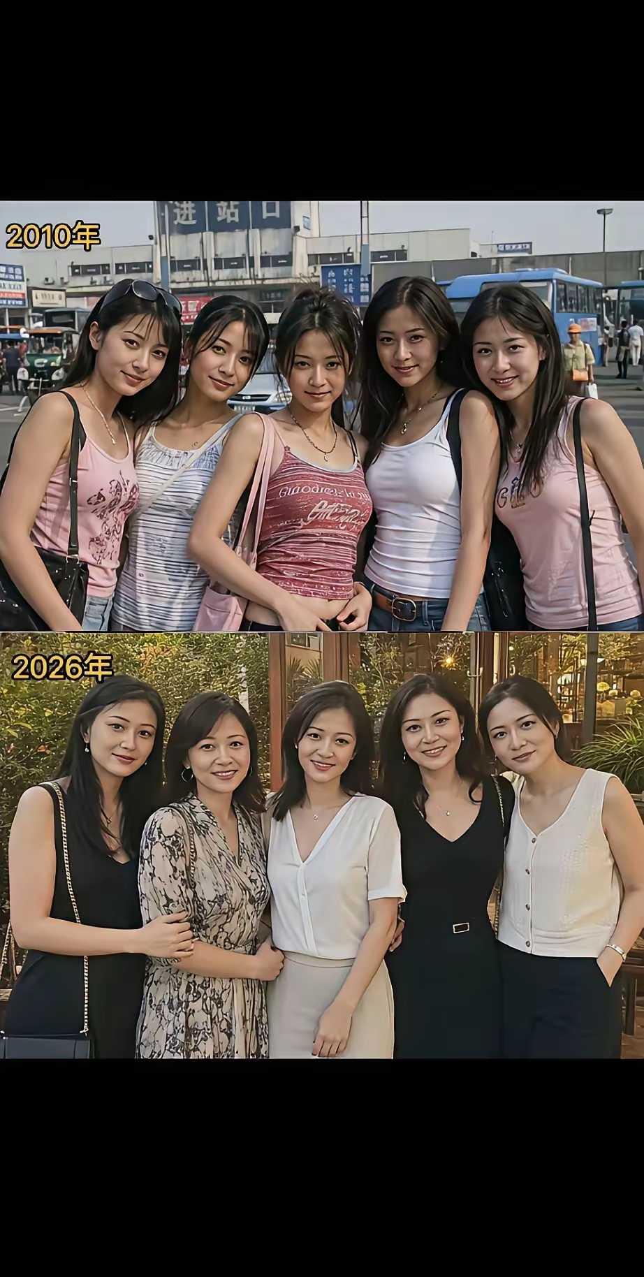 16年后的变化对比还是你最美