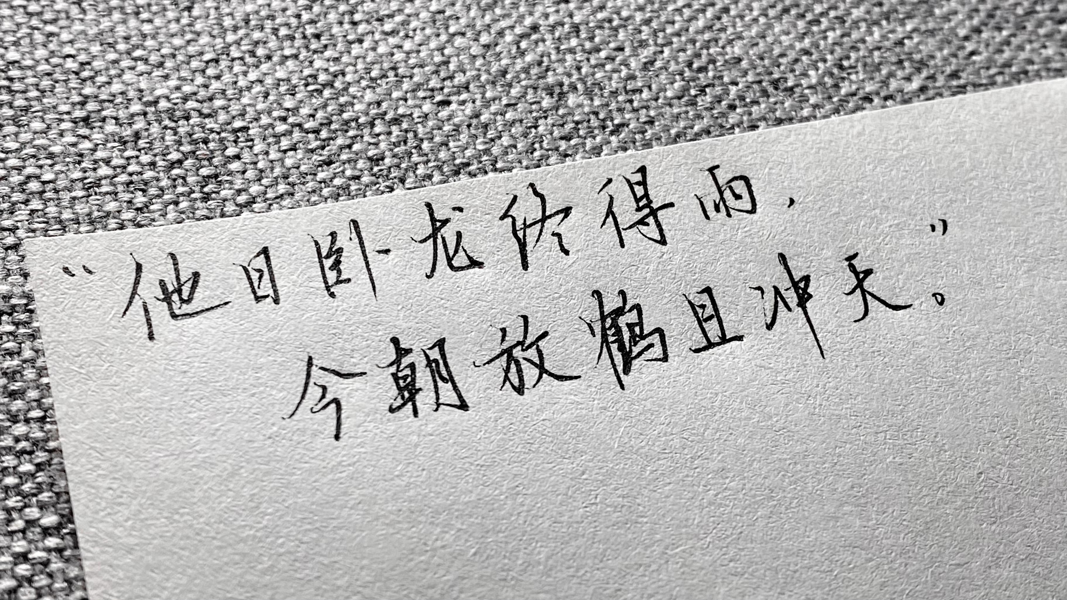 他日卧龙终得雨