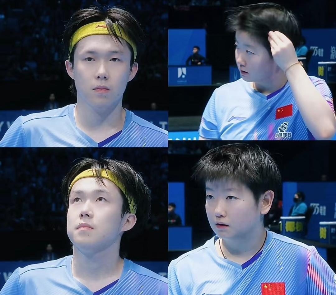 球迷的命也是命啊下午是孙颖莎晚上是王楚钦，同样都是4比3的比分，一天吓了两回