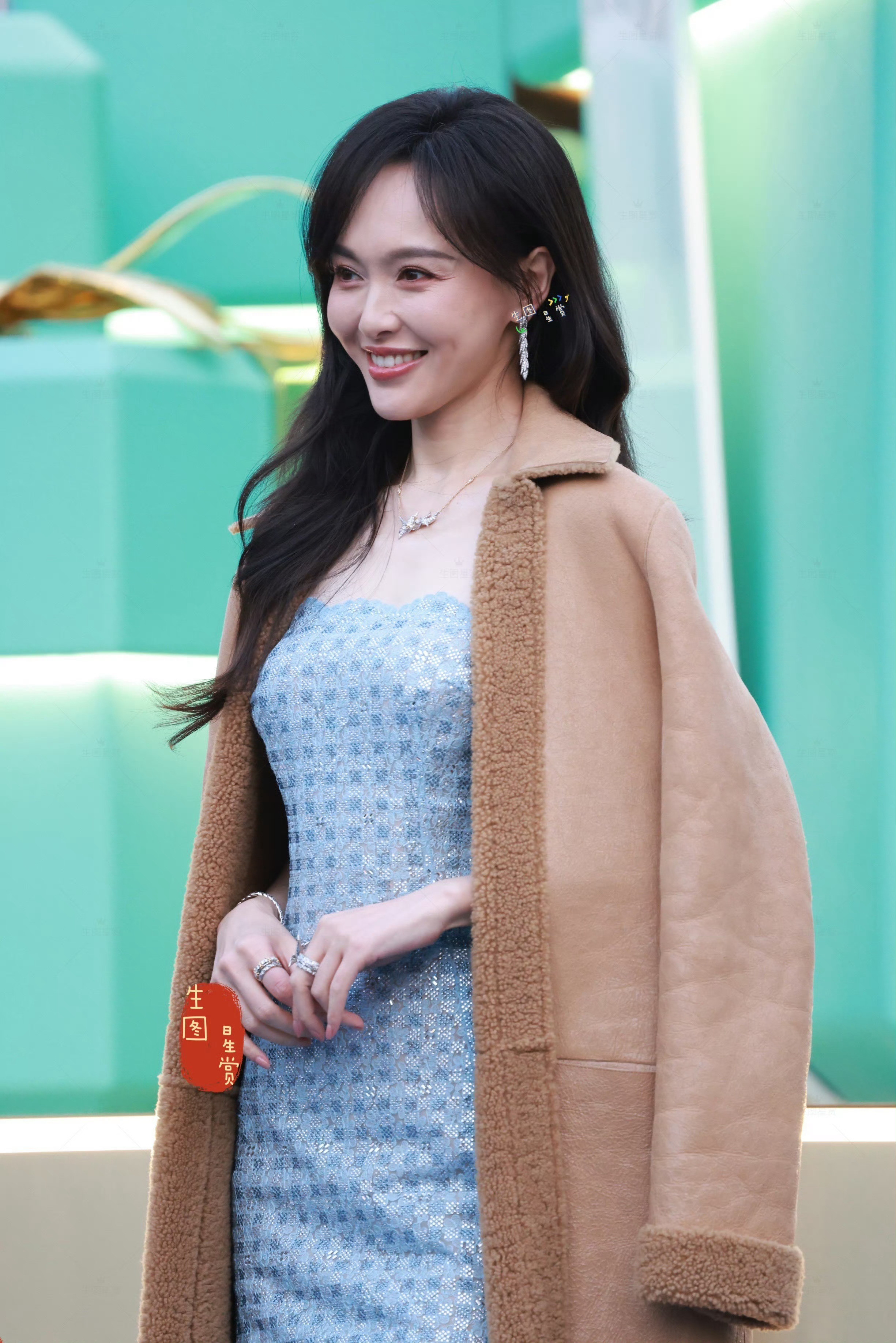 唐嫣上海Tiffany活动生图