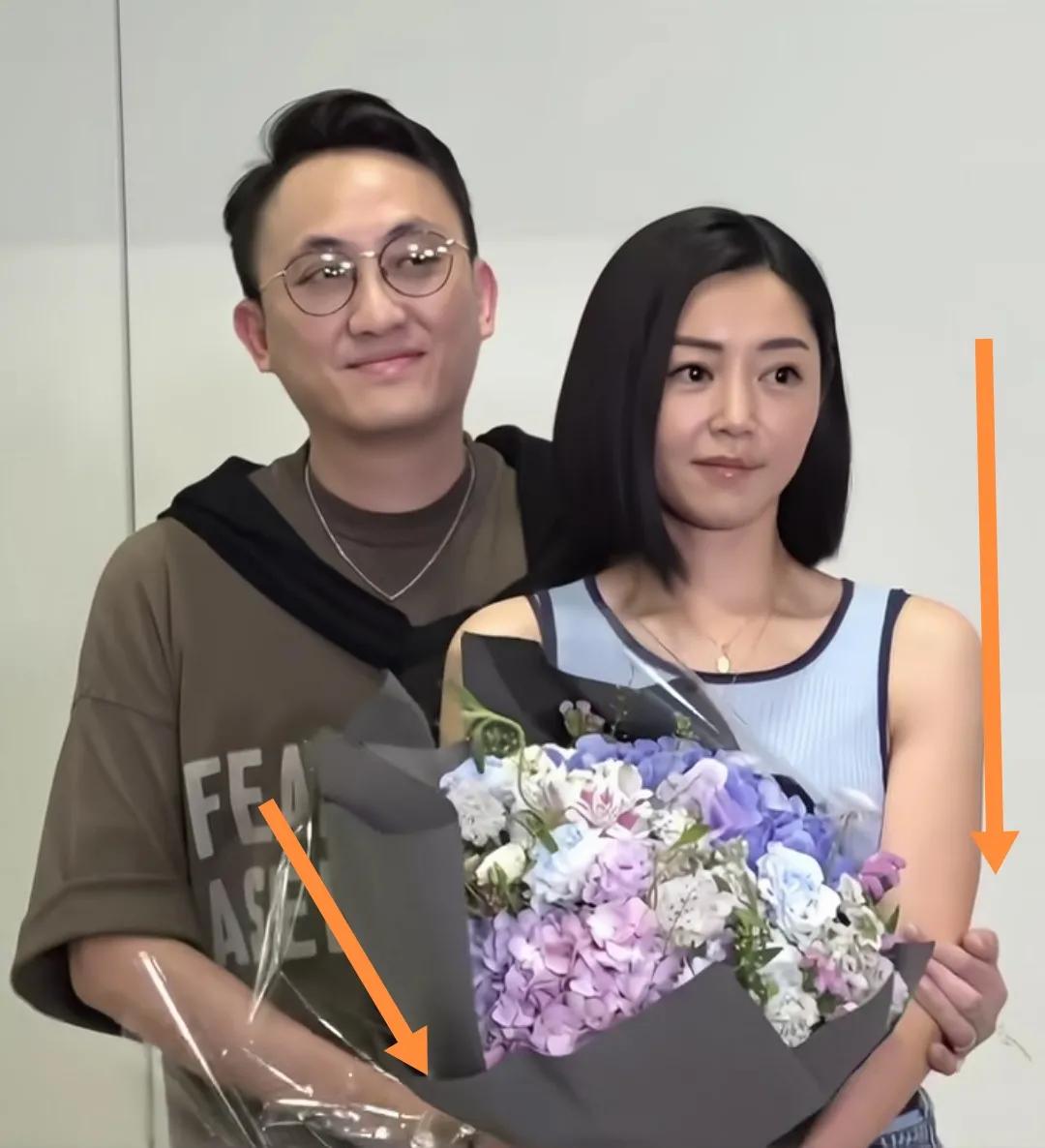 卫诗雅和丈夫结婚前婚后对比。