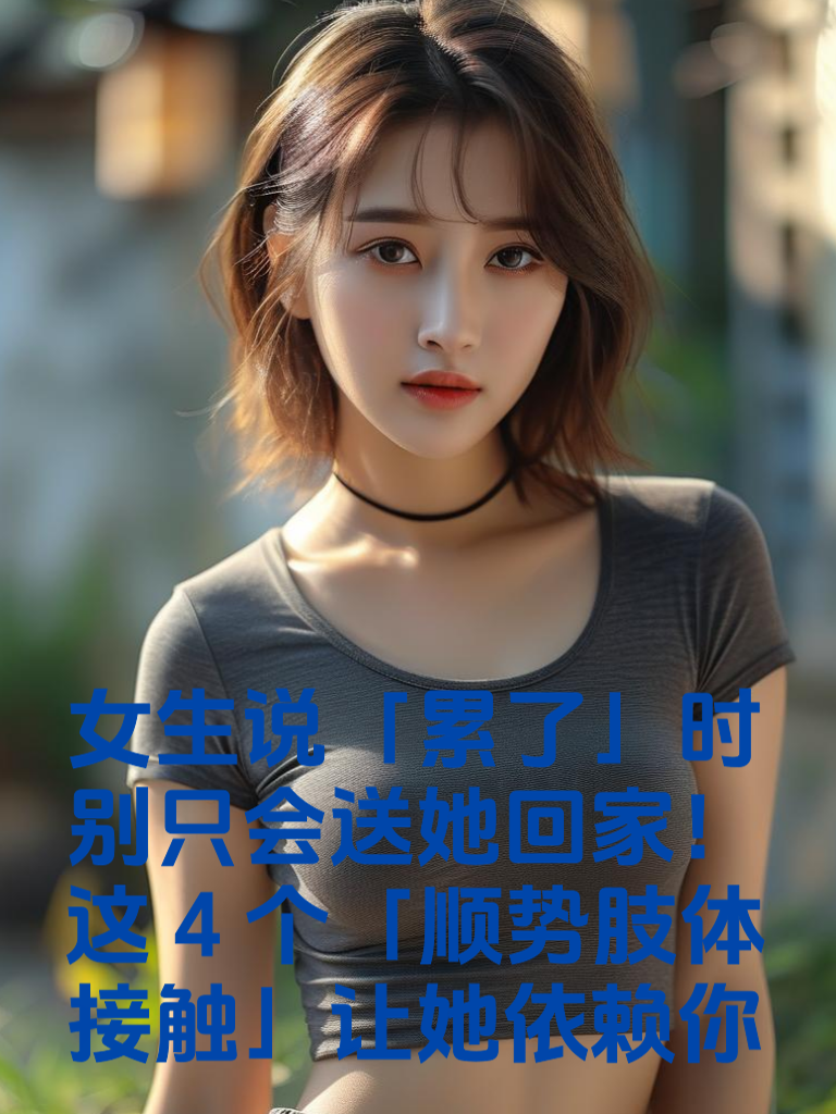女生说「累了」时别只会送她回家！这4个「顺势肢体接触」让她依赖你