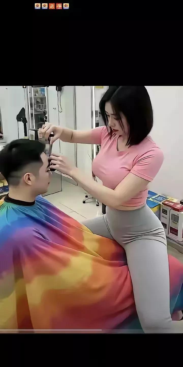 这样的店理发文明吗！