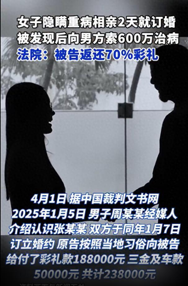 河南周口，男子经人介绍与一名女子相识，接触两天后就定下婚约，并为此支付给女方23