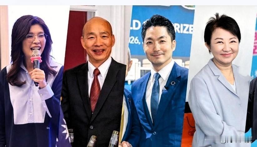 郭正亮排出蓝营2028大选最强阵容，认为韩国瑜最顺、卢秀燕最稳、蒋万安最强又不可