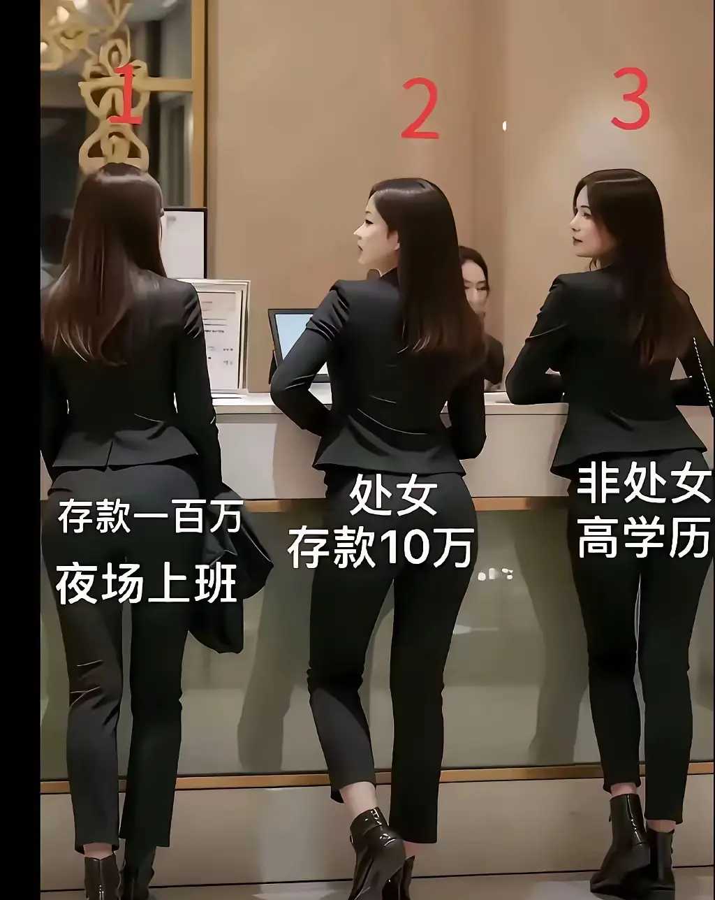 如果选老婆，你选几号啊？