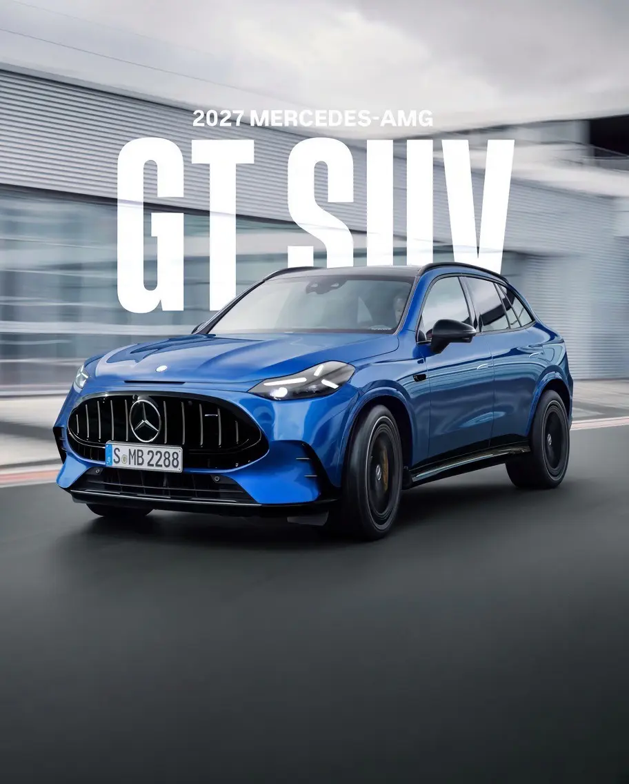 2027款梅赛德斯-AMG GT SUV 渲染图，高性能纯电SUV 新...