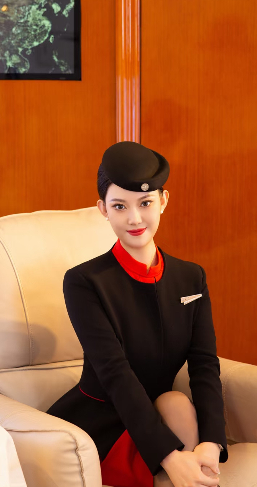 川航空姐太美啦。​​​