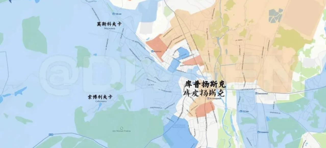 库皮扬斯克的反攻行动近来明显乏力，乌军此前付出巨大代价夺回的部分城区，在俄军的猛