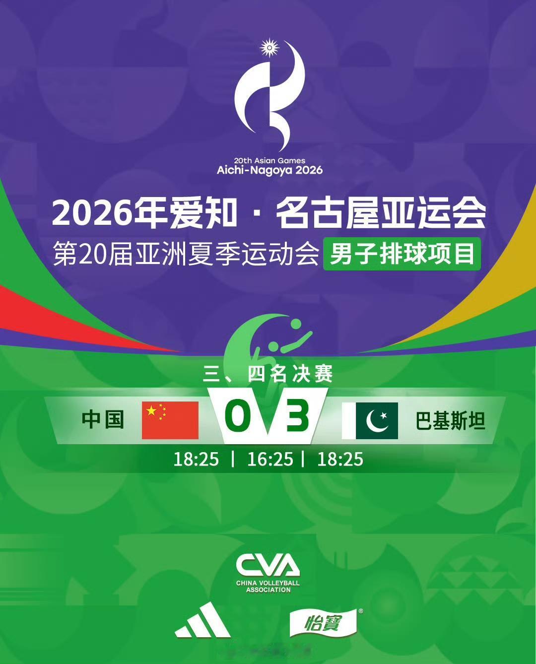 中国🇨🇳男排以一枚铁牌结束了亚运会之旅，同时也结束了今年的所有赛事。对于此前