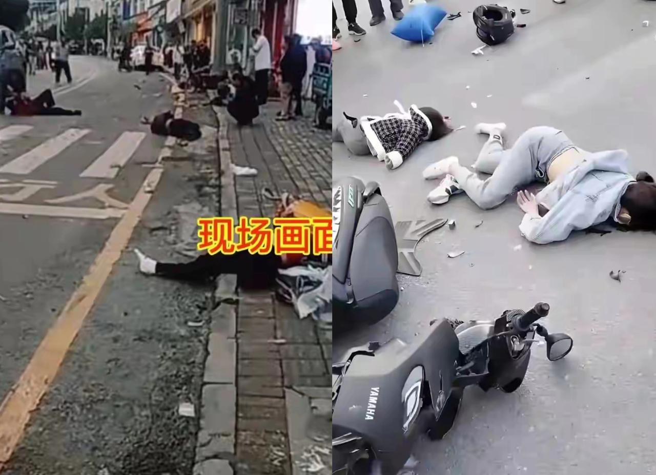 湖北利川赶集日，54岁的熊某琴一脚错踩，把新车开成“凶器”，5条人命没了，其中还
