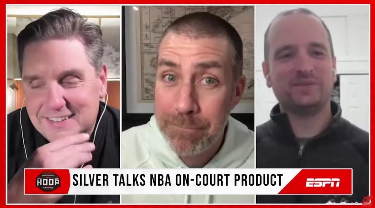 这是今天ESPNHoopCollective播客团队关于火箭队下赛季胜场预测