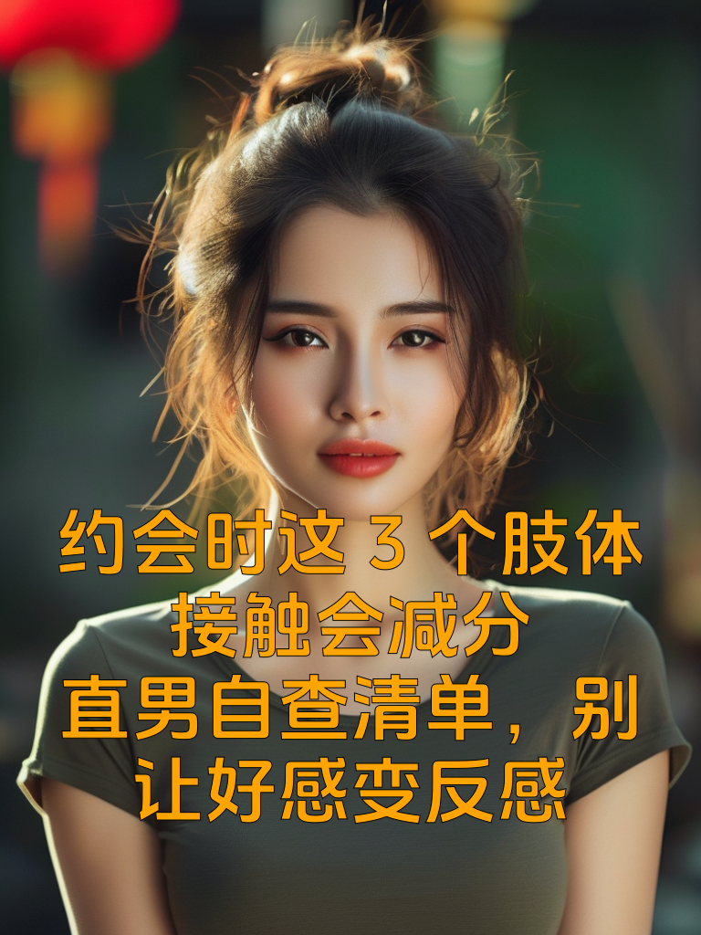 约会时这3个肢体接触会减分！直男自查清单，别让好感变反感