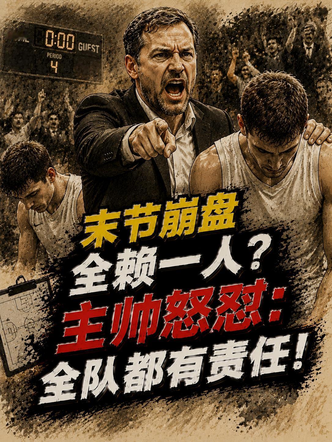 末节崩盘全赖哈登？主帅直接下场开怼：这是全队的责任！就在此前的采访中，阿特金森就