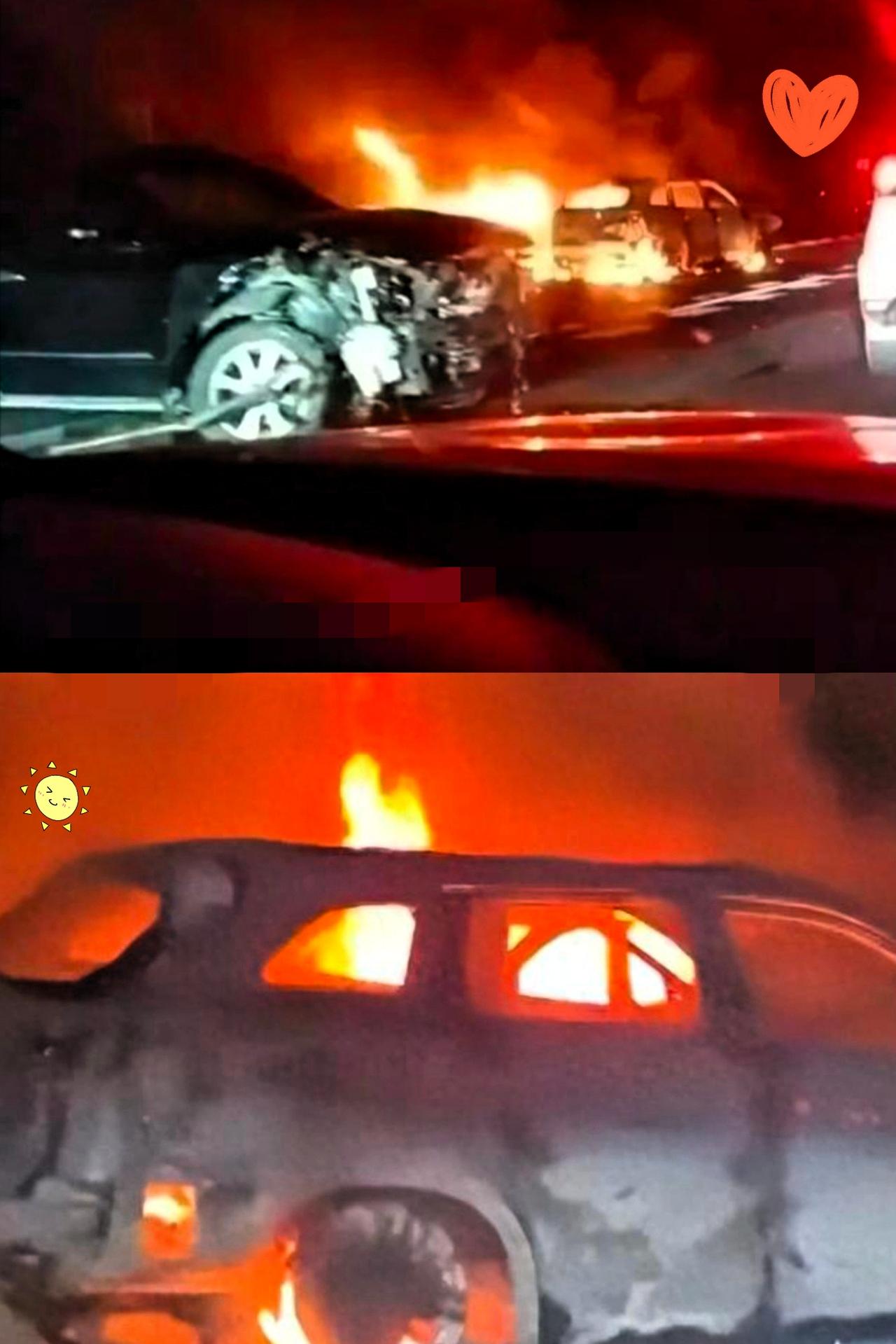 惨剧！国庆一家四口出游遭遇车祸，父亲眼看着两个女儿被大火吞灭你敢信吗？有人车