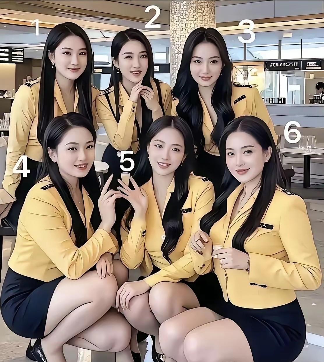 这六个人是同一个人吗？
