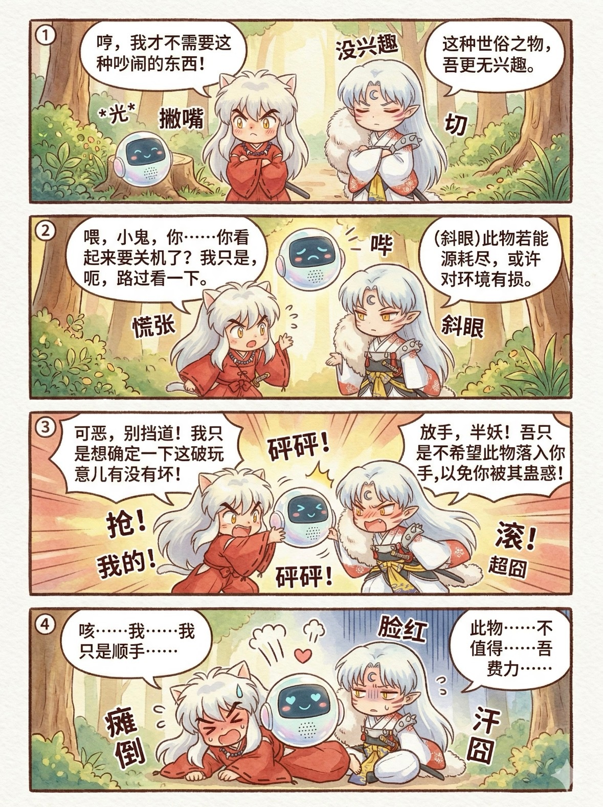 犬夜叉：森之迷踪——不可思议的奇遇🤍动漫点评团犬夜叉漫画