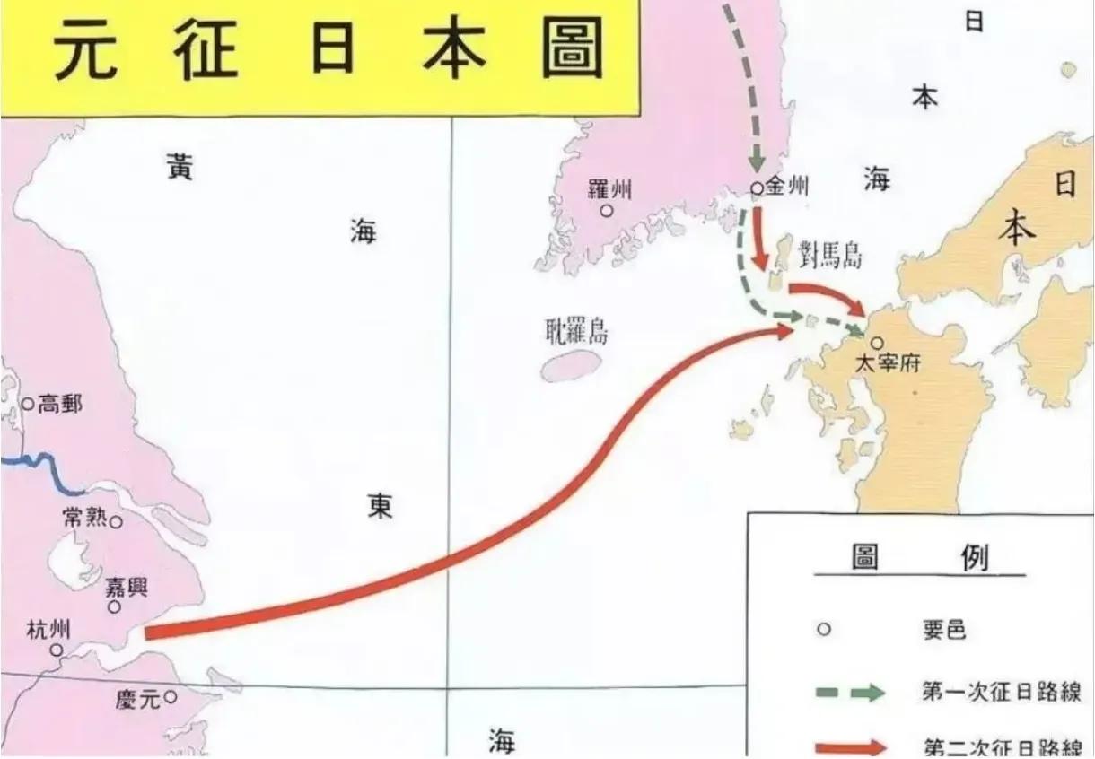 忽必烈打日本，不只为扩张，更是想“解决”南宋降兵。1274年和1281年，