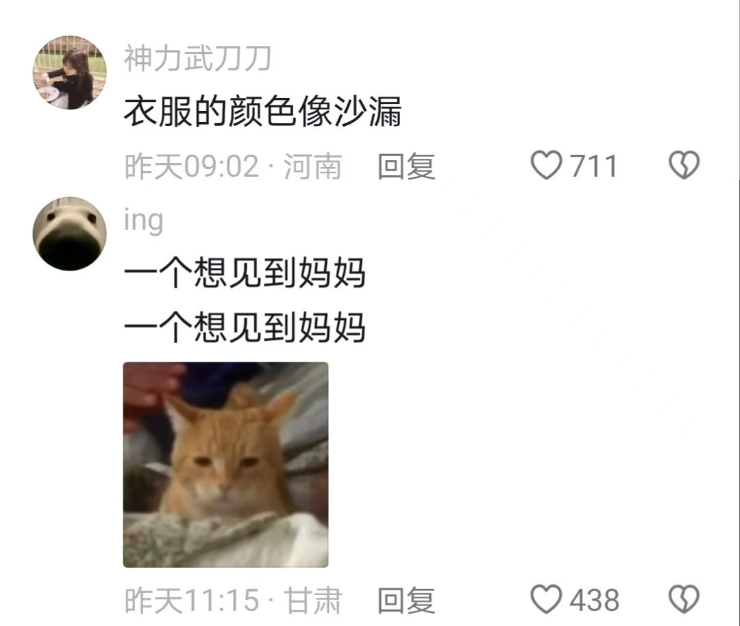 两个都是最想见到母亲的年纪🥹