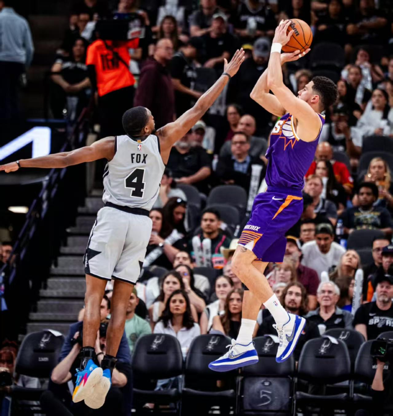 见血封喉！文班联手福克斯绝杀太阳综合马刺本赛季胜负来看，不惧强队更不怕弱队，但