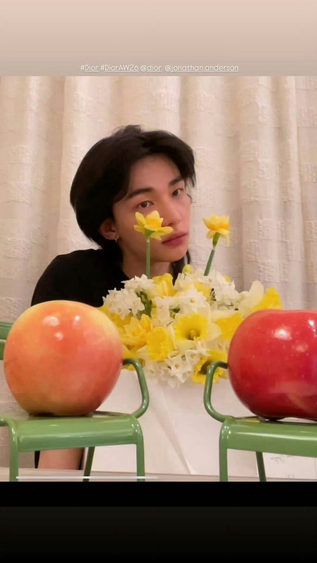 黄铉辰✖️DIOR大秀预热📷巴黎时装周期待看秀Look时装周