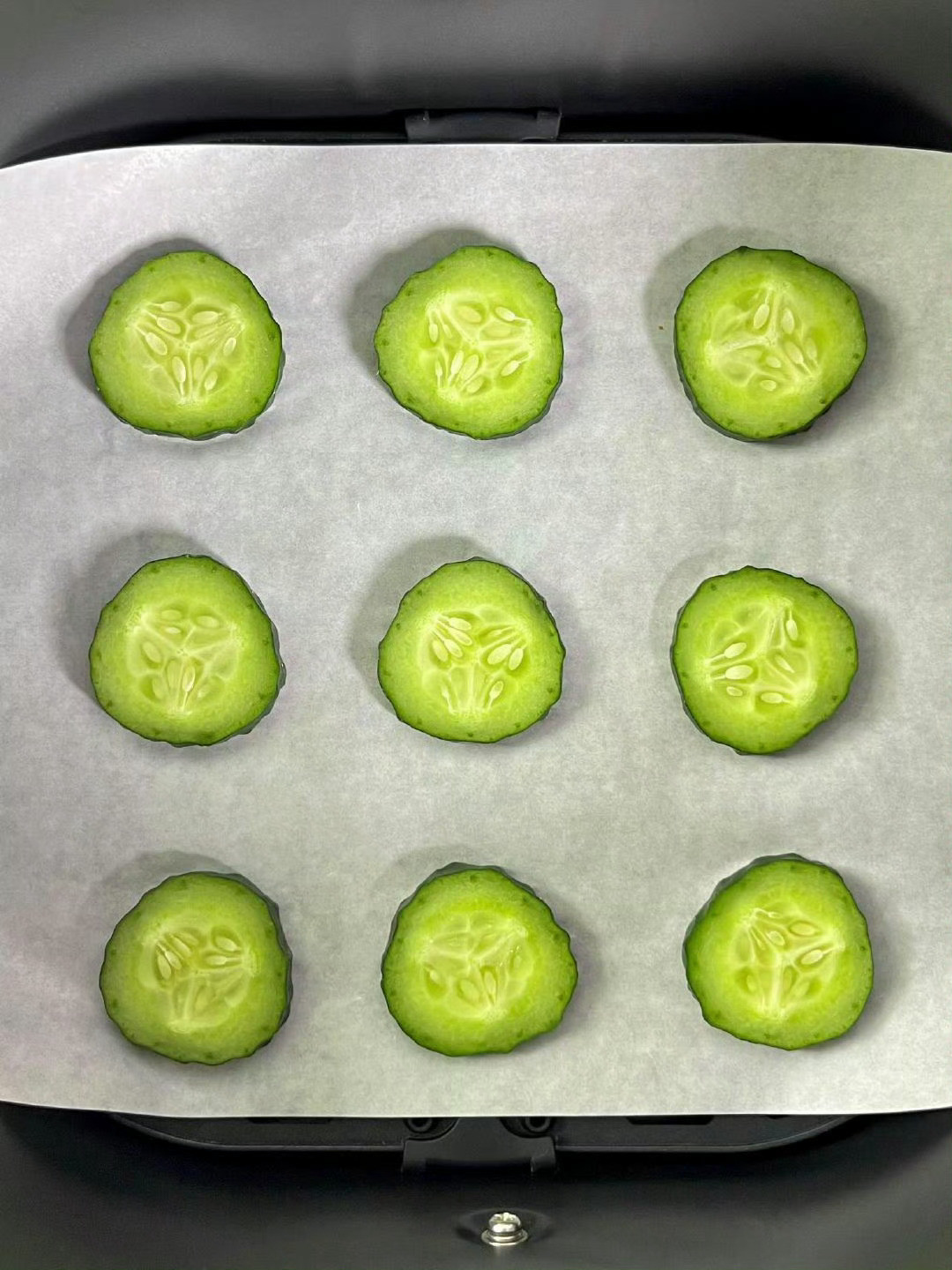 空气炸锅黄瓜味薯片！一次成功！