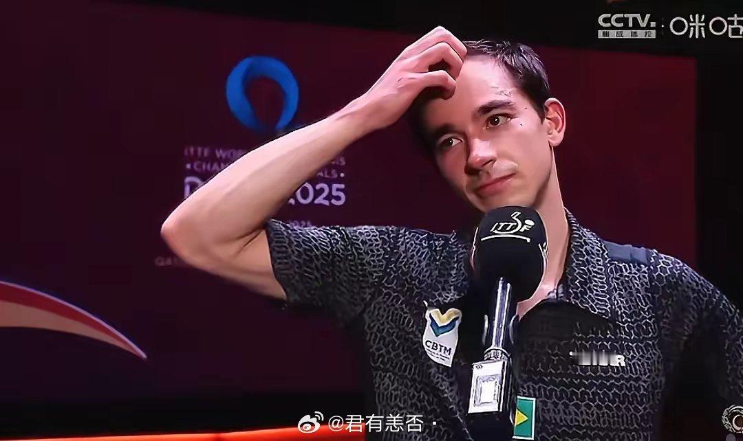 雨果赢了梁靖崑进入决赛，张继科说的那句话含金量还在提高。​上次，雨果在澳门夺得冠