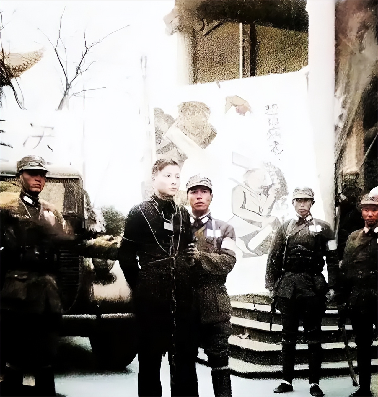 1948年，卖国求荣的大汉奸张惕勤，在南京被执行死刑!照片中的张惕勤打扮得干净、