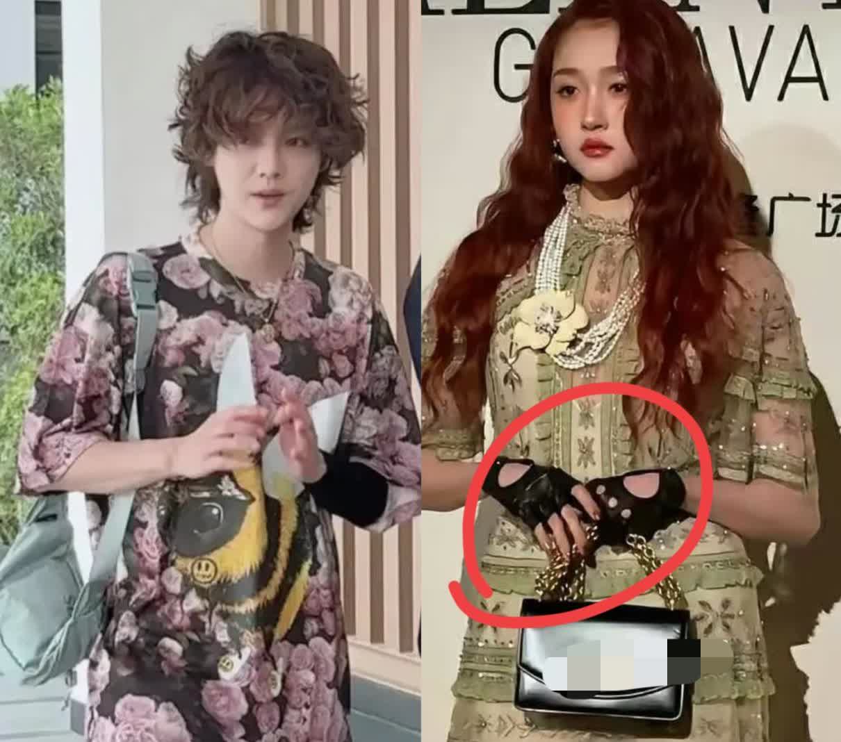 看见关晓彤的丑裙子，我忍了！看到关晓彤的漏洞手套，我也能接受，直