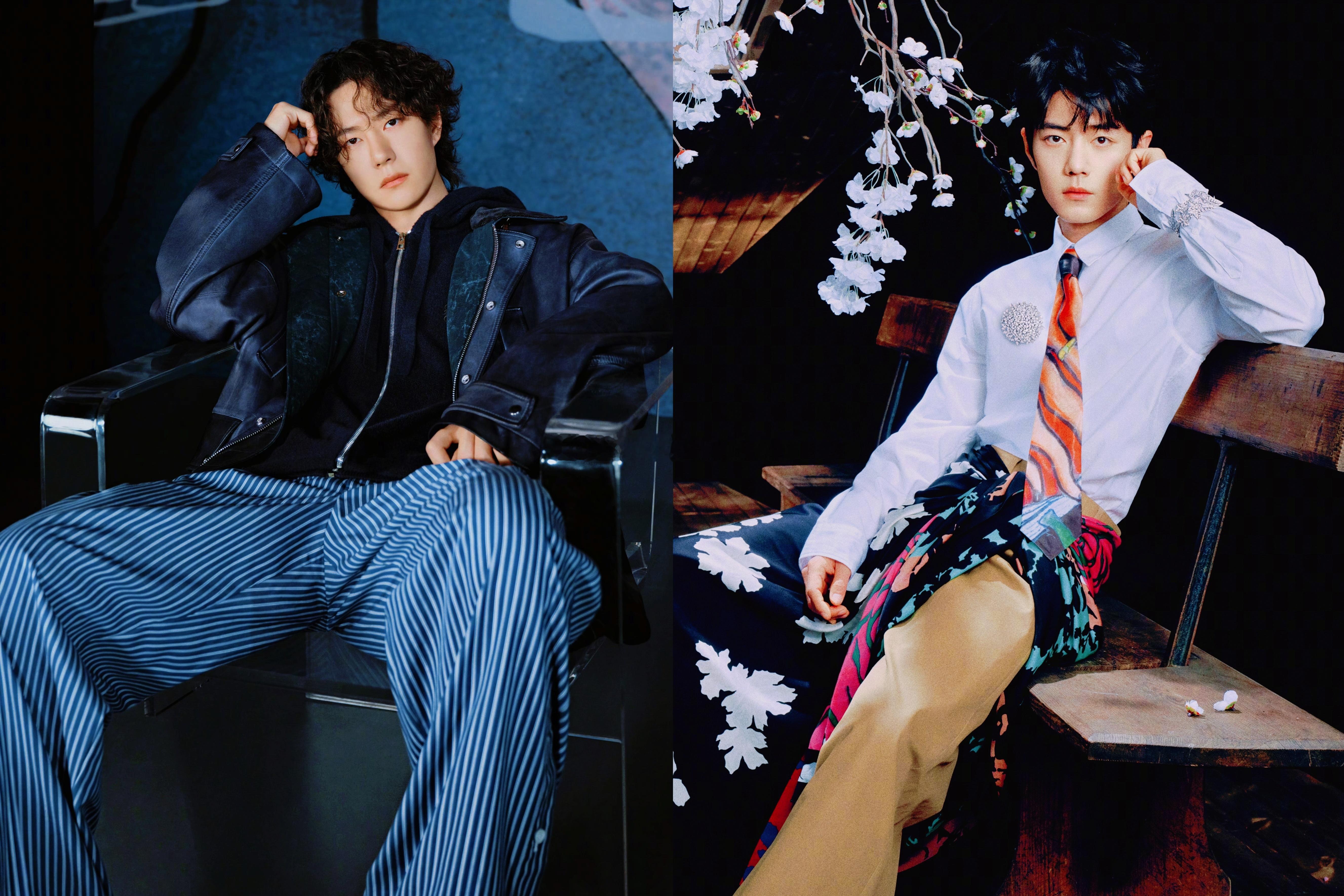 博君一肖一博新图来了！妈呀，好配好分明🌿🌿🌿