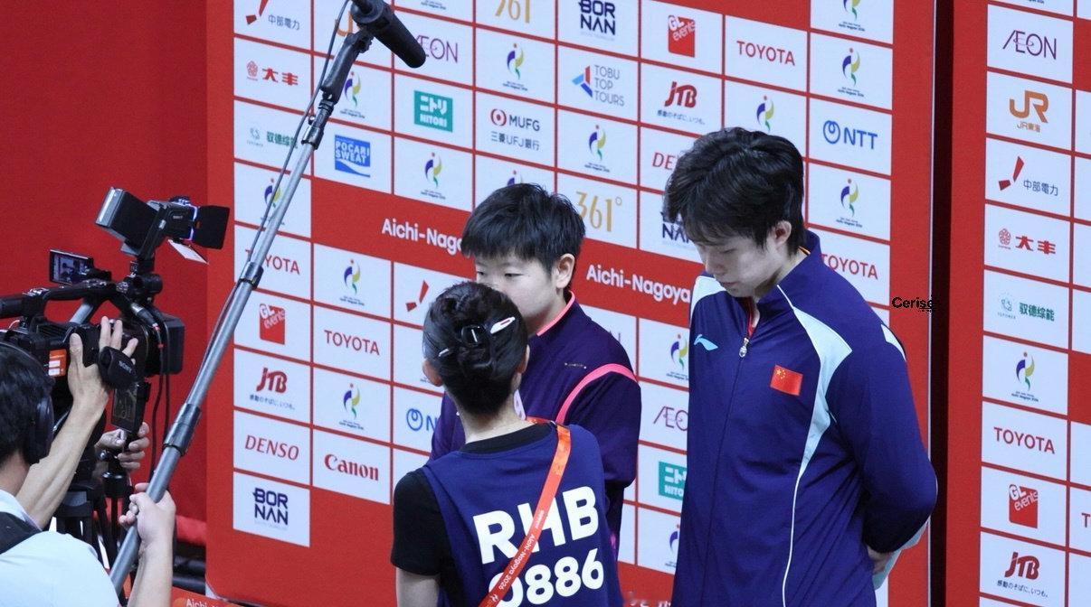 因为有你在身边#王楚钦##孙颖莎#​
