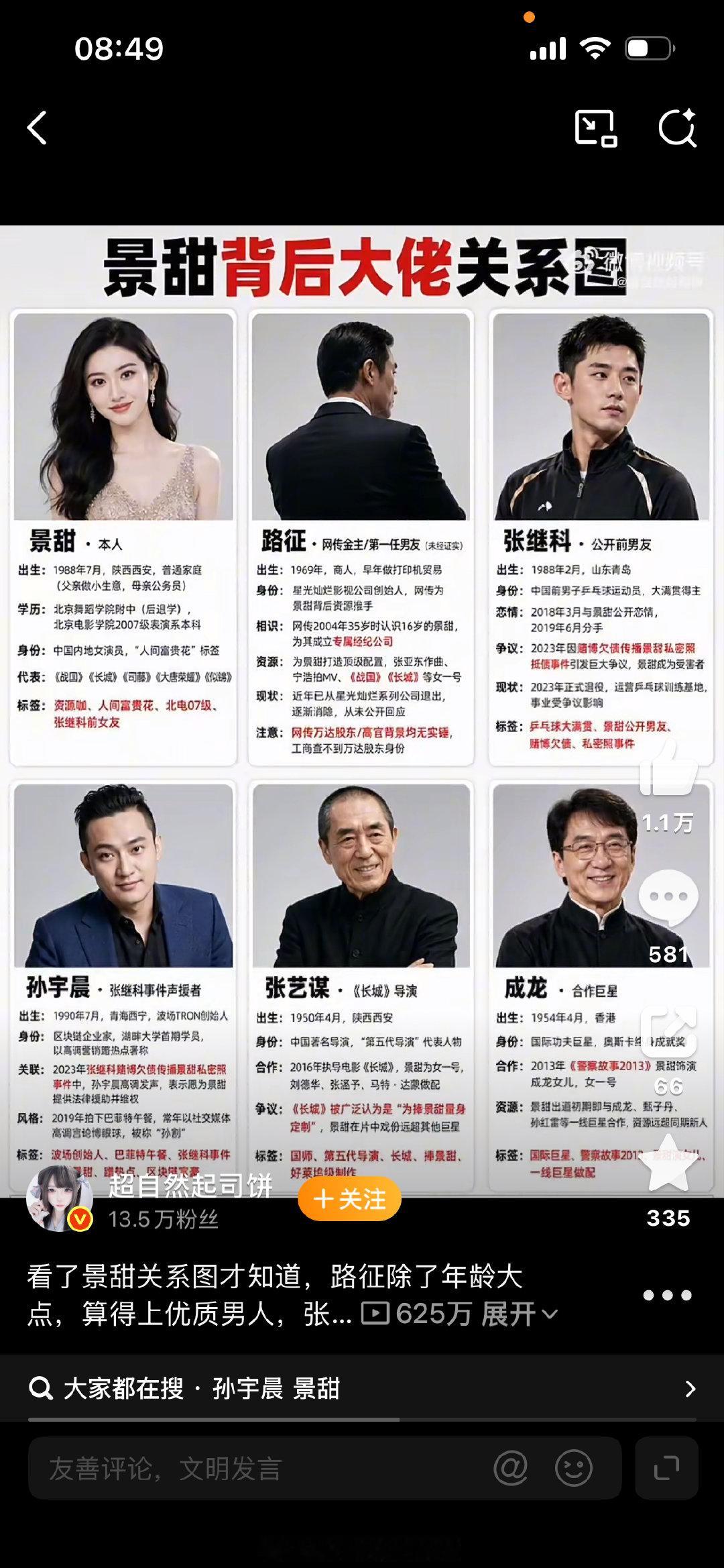 #旺财v评#路征是谁？当年天涯八卦众网友八来八去八到了万达，但不知道万达的那位，只好说可能是王思聪小