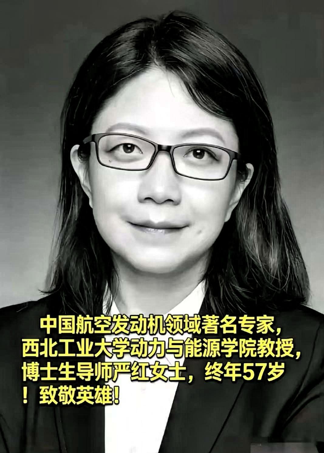 真的破防了，3月24日西工大博导严红，死磕航空发动机的核心专家，悄然离去了