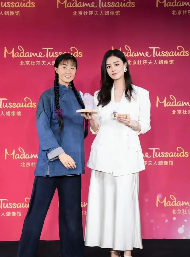 这个杜莎夫人蜡像馆是不是和蒋欣有什么仇，蒋欣那么多经典角色里偏偏选了《老农民》中