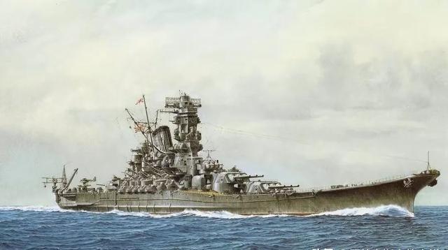 武藏号战列舰在莱特湾海战时，没有清空甲板的情况下，460毫米主炮发射了对空弹导致