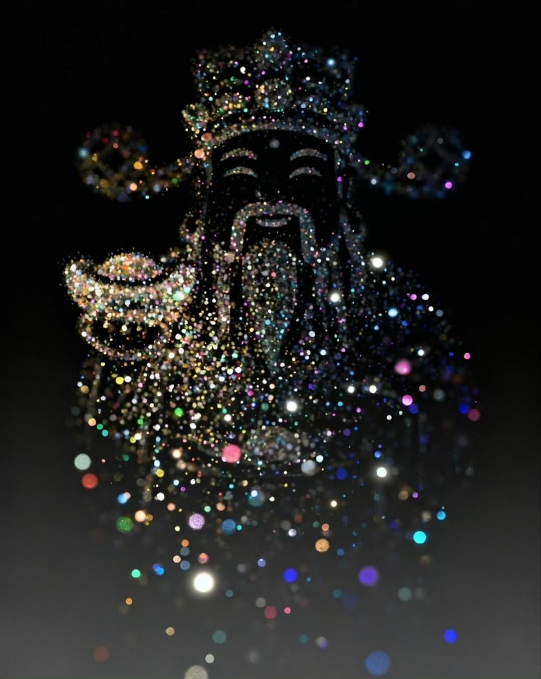 “财神入梦…”​​​沐风书画