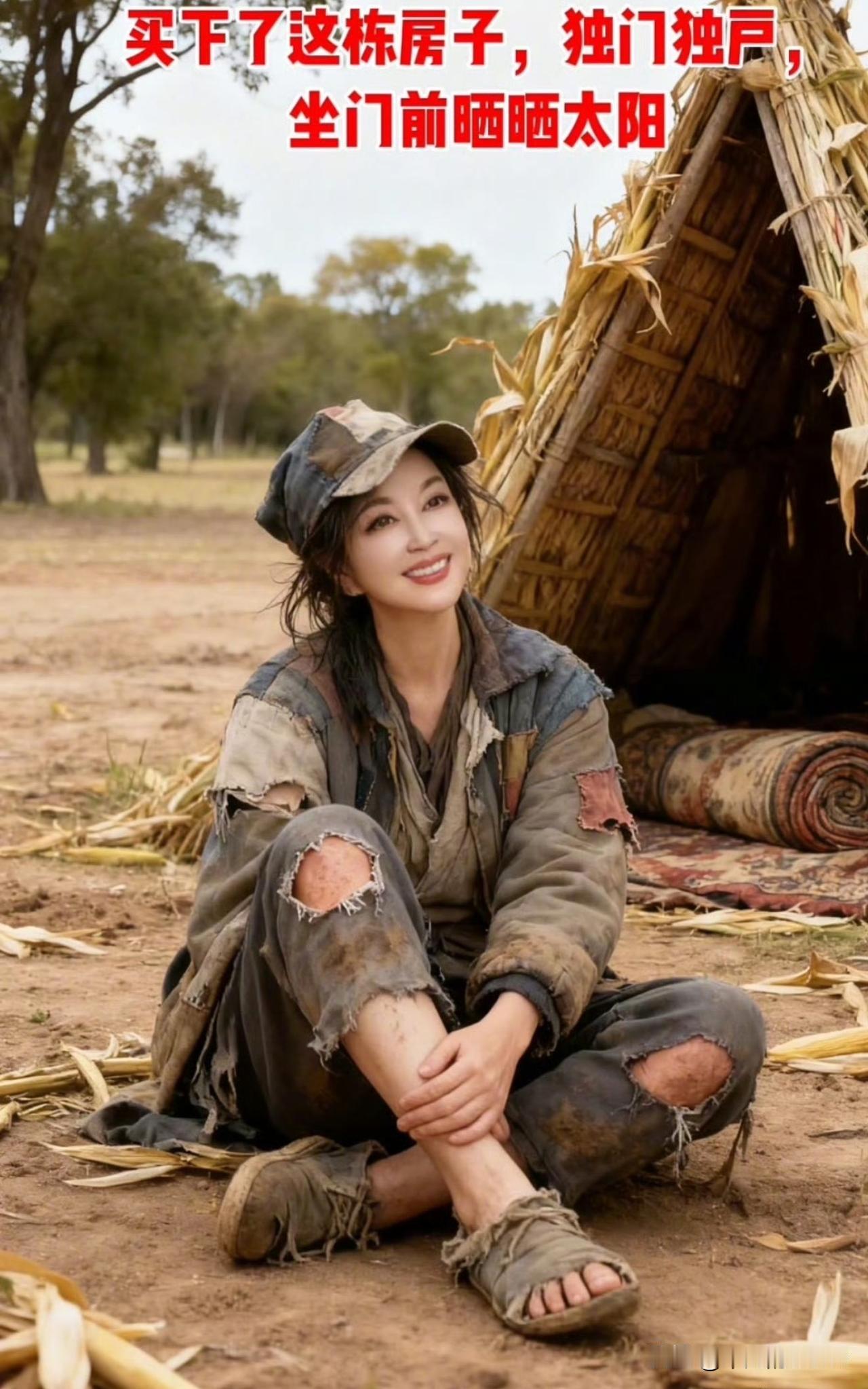 刘晓庆还是太超前了，她都开始用AI制作图片了，难怪她是内娱的常青树。11月7