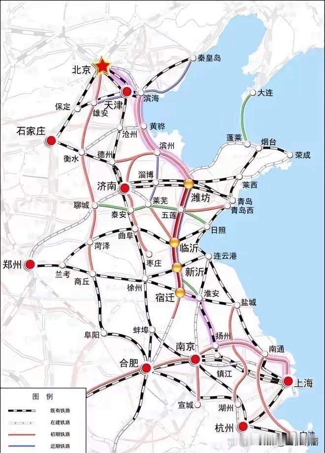 胶州湾跨海高铁定乾坤！补齐京沪二线青岛段致命短板胶州湾跨海高铁作为青盐高铁核心