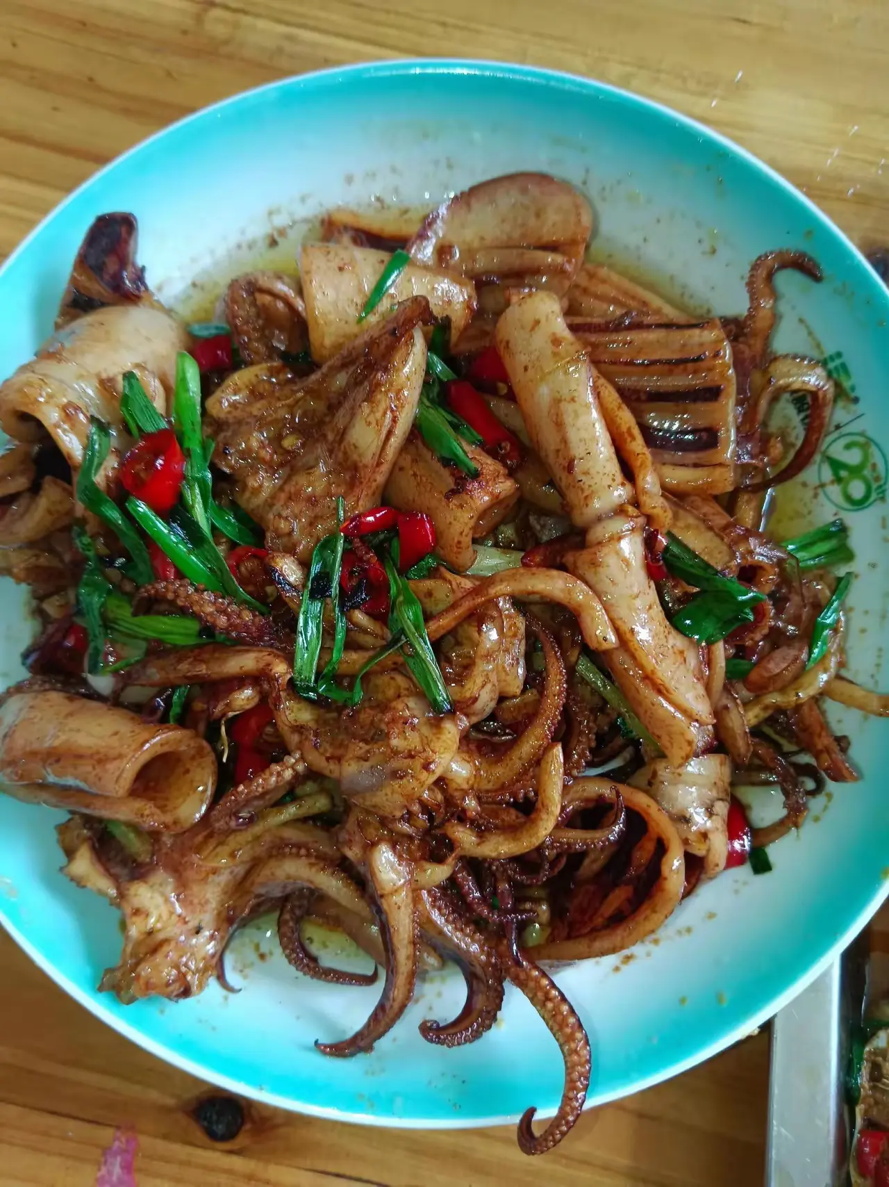 这个鱿鱼真的很美味啊！