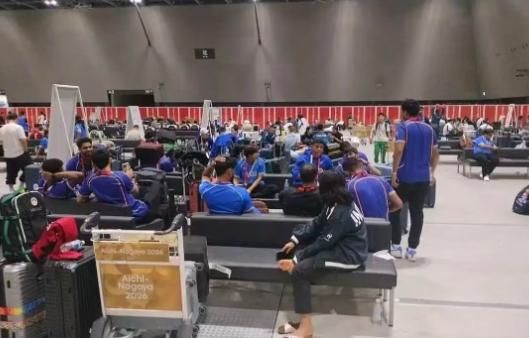 还得是印度！本届日本亚运会上，三十多名印度选手飞抵名古屋备战赛事，到头来却遇上了