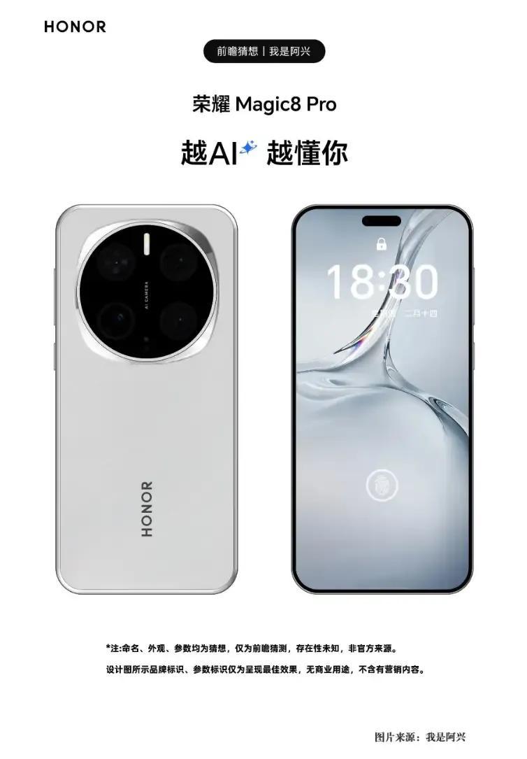💥【荣耀核弹来袭】友商连夜改方案！Magic8系列配置单提前炸场——