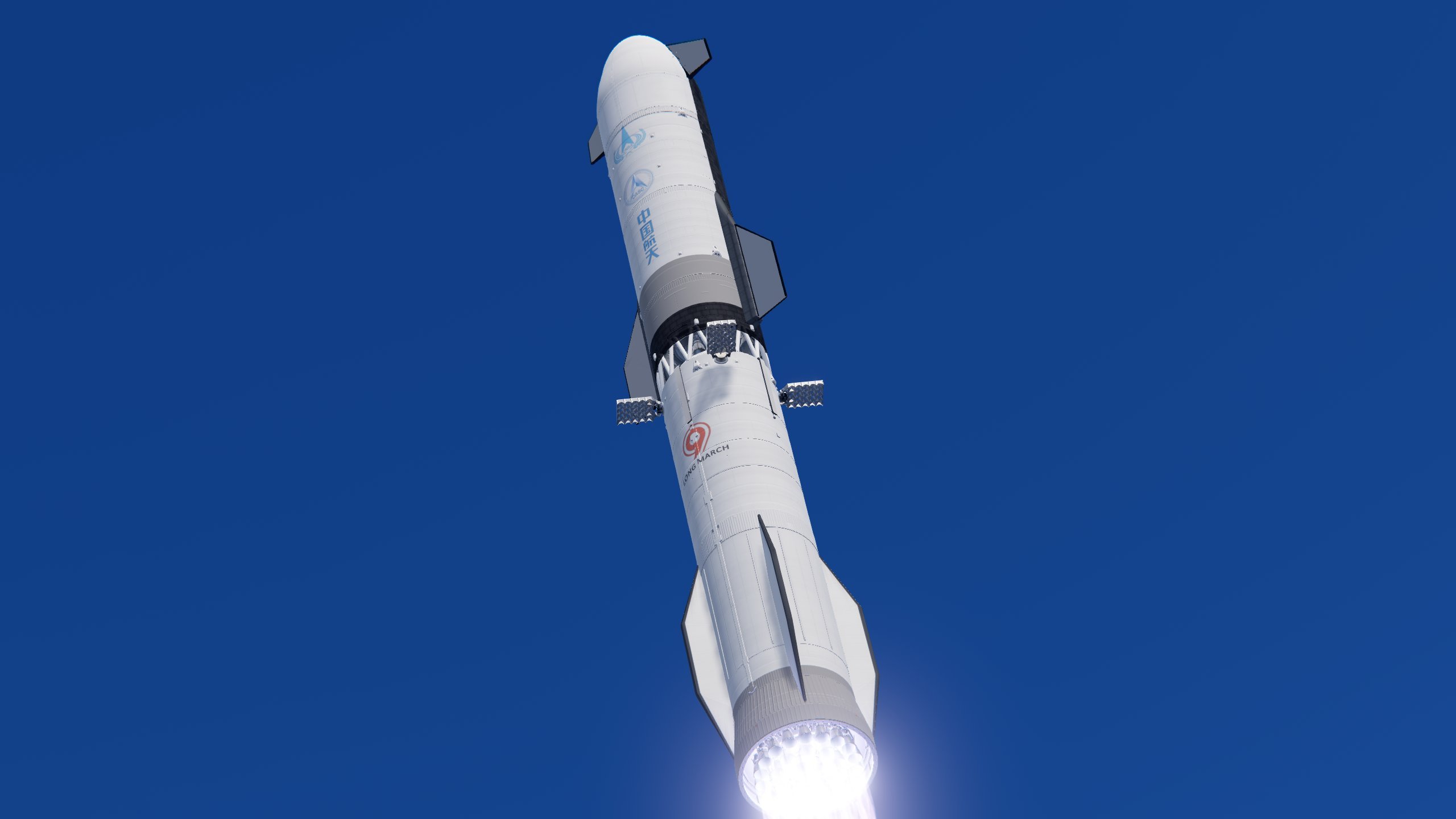 长征九号乙(CZ-9B)运载火箭两级完全重复使用构型，计划于2030年代首飞。（