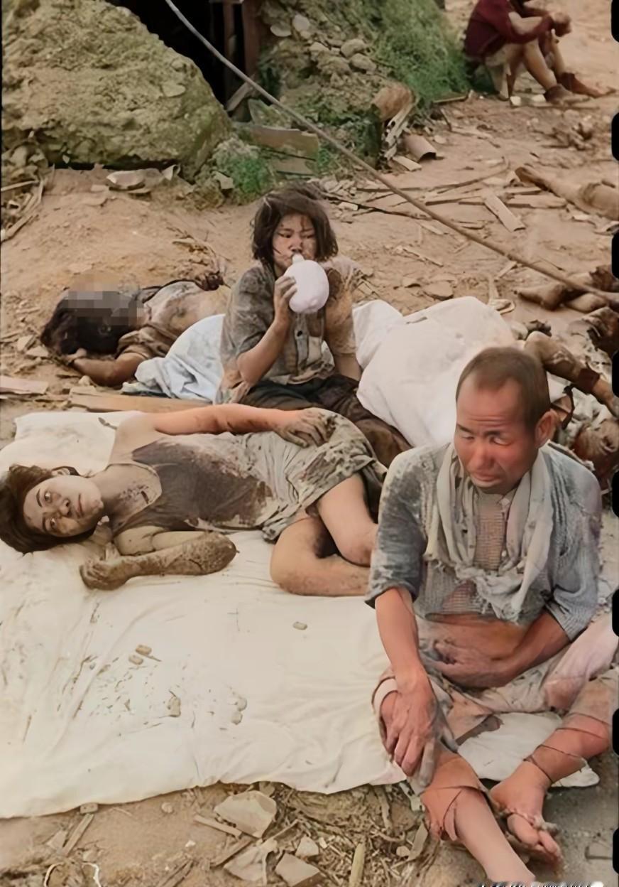 1945年，一名日本广岛姑娘正在擦桌子，突然白光闪过，她登时晕厥，醒来才知道，距