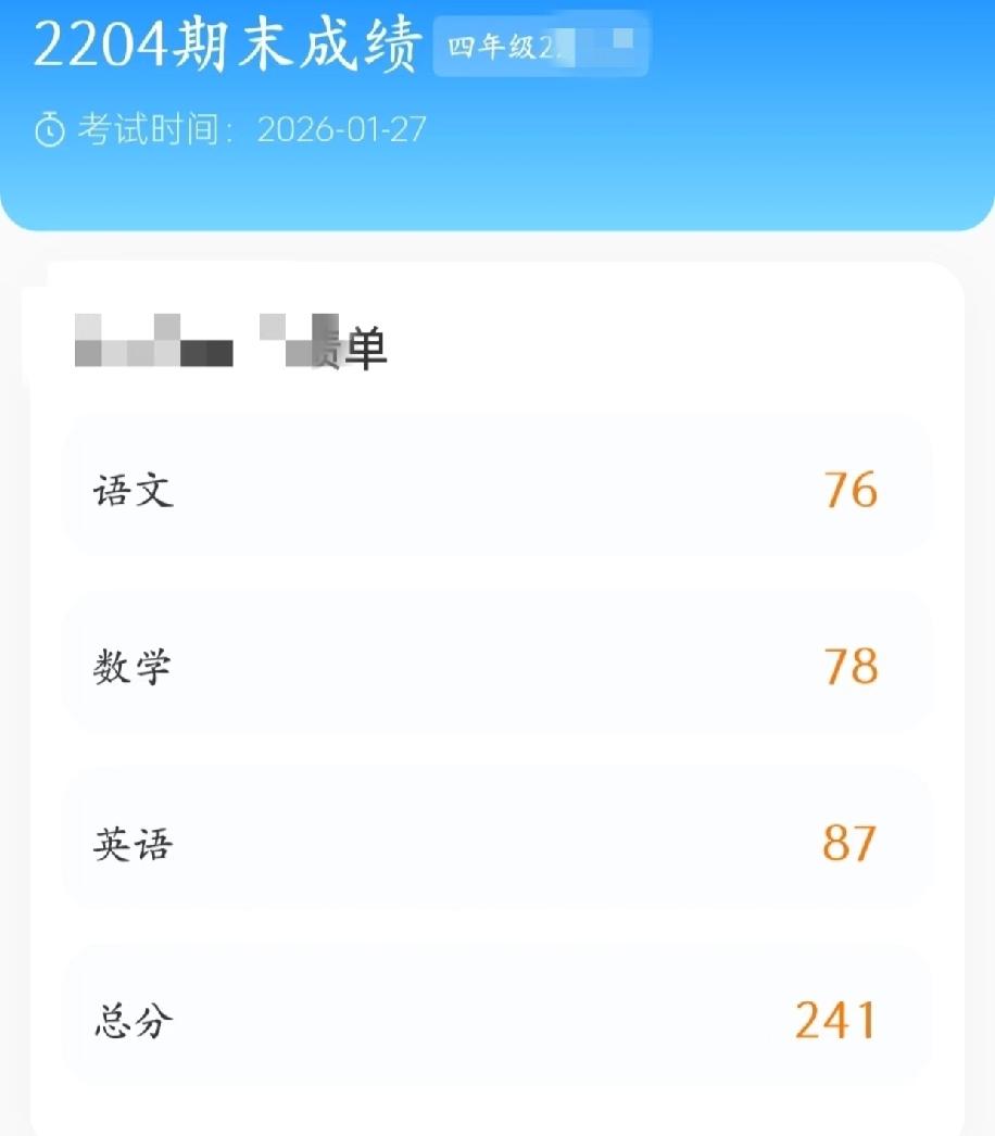 孩子考出这个分数，真的让我萌生了明年出去上班的念头。我自己上学时就是学渣，只有初