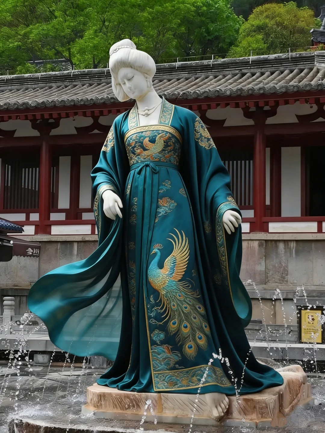 你来选，给杨贵妃穿上衣服选哪套？