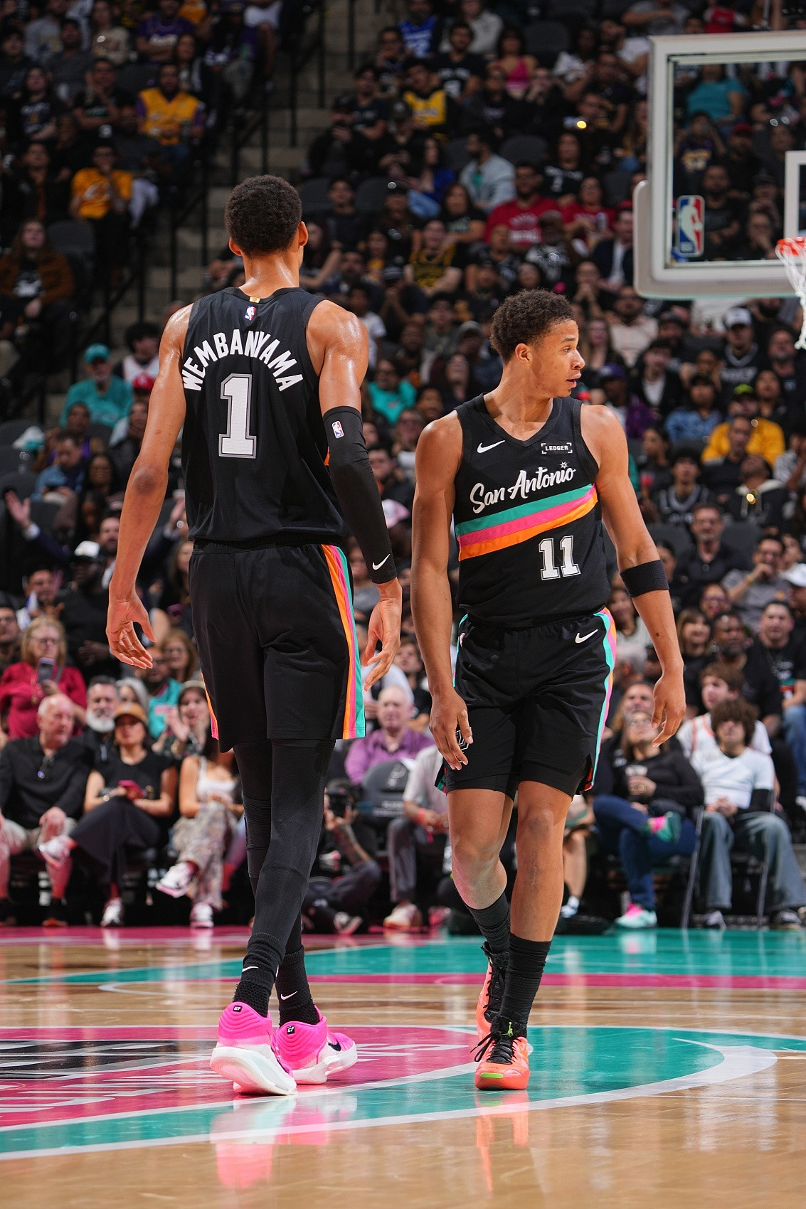 卡特-布莱恩特赛后表示:“我觉得我可以成长为世界第二的防守者，因为有个7尺5，移