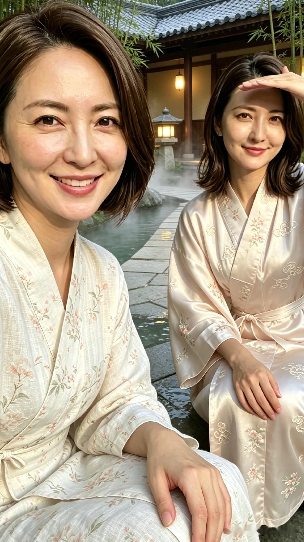夏天你喜欢去游泳，还是泡温泉，感觉那个更舒服。